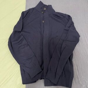 Suitsupply Dark Blue Button-Up Jacket